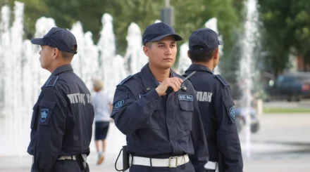 Молодые гвардейцы впервые заступили на службу в Атырау