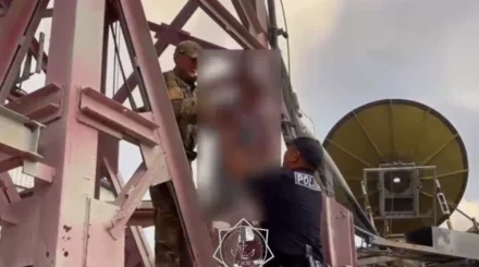 ШҚО-да телевизиялық мұнараға шығып кеткен екі бала құтқарылды