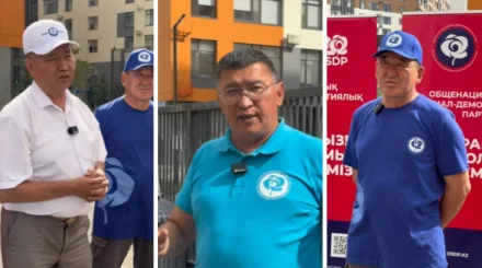  ЖСДП өкілдері Астана тұрғындарымен қалдықтарды бөлек жинау мәселесін талқылады 