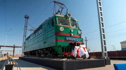  Қарағанды облысында машинистердің символына айналған әйгілі ВЛ60 ескерткіші ашылды 