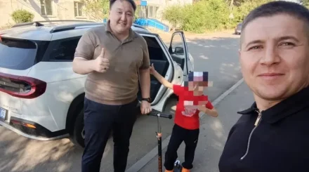 Ақмола облысында полицейлер жоғалған баланы бір сағатта тапты (ВИДЕО)