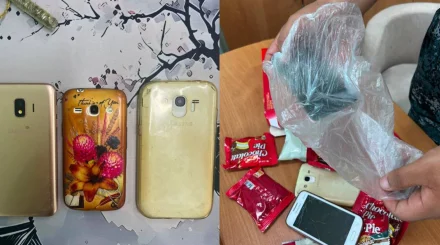  Павлодар тұрғыны телефондарды печенье қаптамасына жасырып түрмеге өткізбек болған 