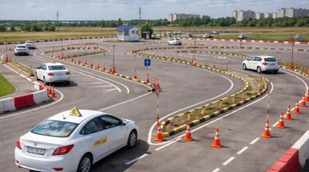 Қарағандыда автодромда ескерту жасаған нұсқаушыны ер адам ұрып кеткен