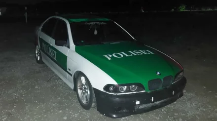 Поддельную машину полиции выдала ошибка в слове Polizei