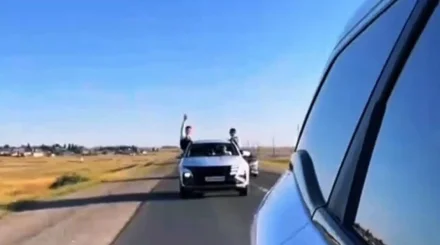  Ақтөбеде той кортежі ұсталды 