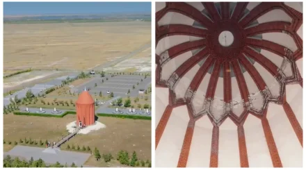 Қабанбай батыр кесенесінің төбесінен су ағып қабырғалары көгерген