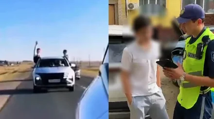 Свадебный кортеж превратился в опасное шоу: в Актюбинской области наказали нарушителей