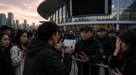 Зрителей с билетами не пустили на концерт Канье Уэста в Алматы