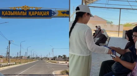 «Ак жол» провел агитационную работу с жителями села Курык