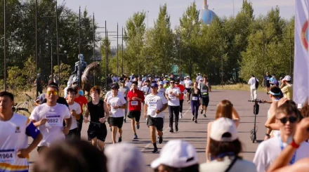2,5 тысяч астанчан пробежали дистанцию 6,2 километра