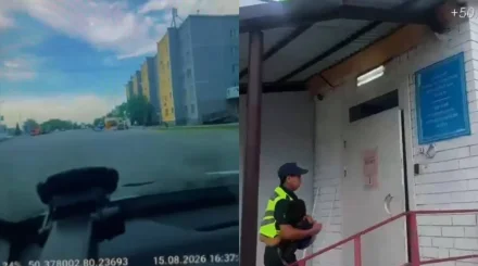 Полицейские за 12 минут доставили в больницу ребенка с тяжелой травмой (ВИДЕО)