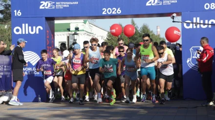 Kostanay Half Marathon тұрғындарға Құрылтай сайлауын еске салды