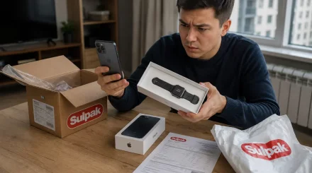 Казахстанец заказал iPhone у Sulpak, но в коробке оказались часы Xiaomi