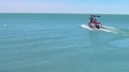 ТЖМ қызметкерлері Балқаш көлінде екі баланы құтқарды