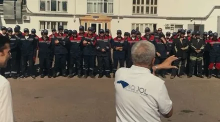 «Ақ жол» мүшелері «Астана-Теплотранзит» ұжымымен кездесті