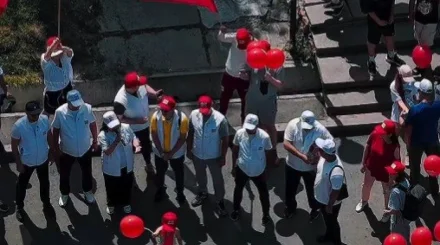 Акцию "Плотина здравого смысла" провела НПК в Алматы