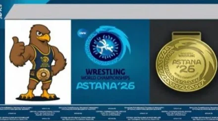 Символы чемпионата мира по борьбе представлены в Астане