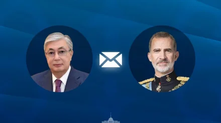 Король Испании направил президенту Казахстана благодарственную телеграмму
