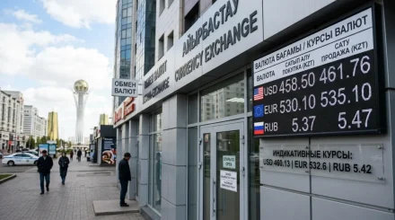 Тенге к доллару и евро: актуальные курсы на 19 августа