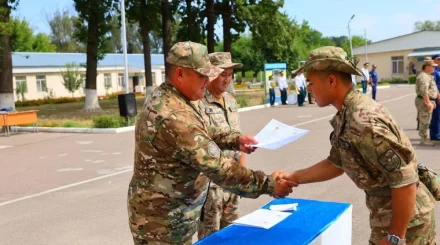 Әскери-инженерлік институт кіші мамандарды даярлап шығарды