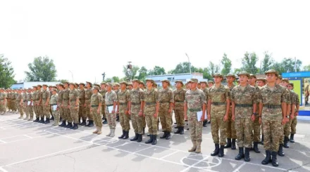   Әскери-инженерлік институт кіші мамандарды даярлап шығарды   