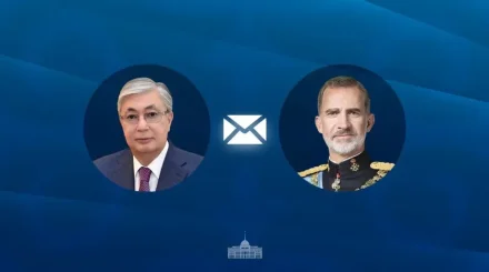 Испания королі Тоқаевқа алғыс хат жолдады