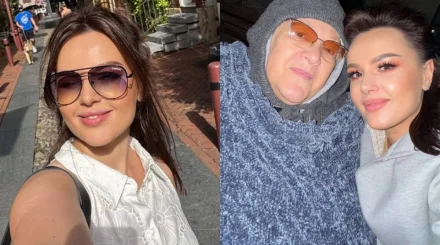 «Жүрегім жарылардай»: Анна Данченко анасының ауруханаға түскенін айтты (ФОТО)