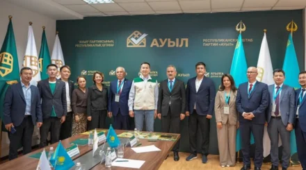 «Ауыл» партиясының өкілдері ТҮРКПА делегациясымен кездесу өткізді 