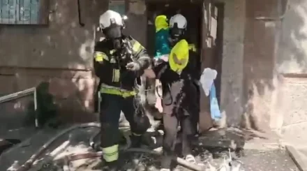 Шымкентте көпқабатты үйден өрт шығып, 18 адамды эвакуациялады