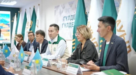 Делегация ТЮРКПА обсудила с "Ауыл" ход предвыборной кампании