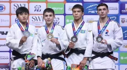 Алматылық дзюдошы Әділжан Нұрбекен әлем чемпионатының күміс жүлдегері атанды