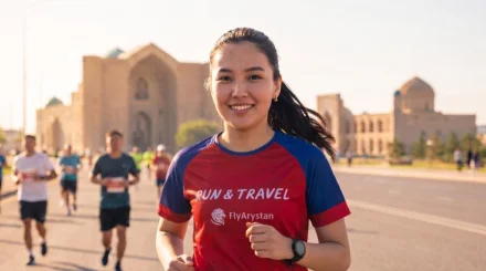 FlyArystan добавляет дополнительные рейсы к Turkistan Marathon 2026