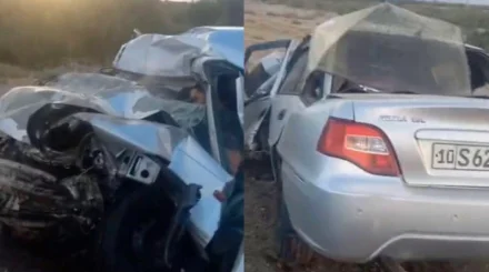 Трое граждан Узбекистана погибли в аварии на трассе в Казахстане