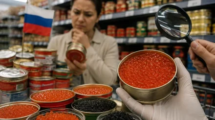 Фальшивая икра из России заполонила магазины Казахстана
