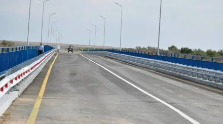 Новый мост через реку Уил введен в эксплуатацию в Актюбинской области