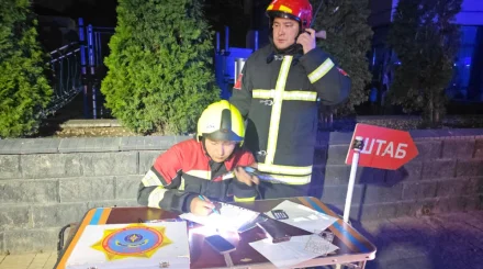 Пожар по повышенному рангу потушили в Алматы