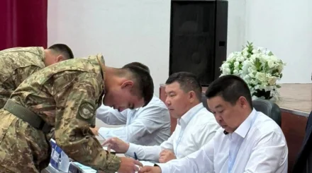   5510 әскери бөлімінің көкшетаулық ұландықтары Құрылтай сайлауында ең алғашқы болып өз дауыстарын берді   