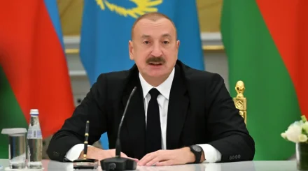 Алиев поздравил Токаева с успешным проведением первых выборов в Курултай