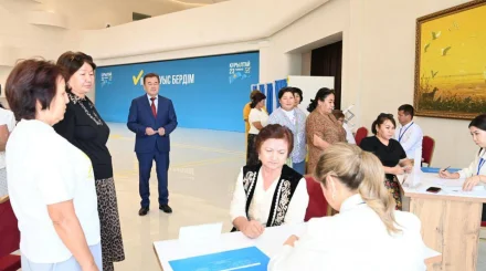  Құрылтай – 2026: Қызылорда облысының әкімі Мұрат Ергешбаев дауыс берді 