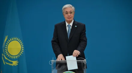 Президент Қазақстан Республикасының Құрылтай депутаттары сайлауында дауыс берді