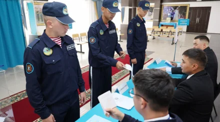   Ұлттық ұланның 36 учаскесінде Құрылтай депутаттарын сайлауға дауыс беру басталды   