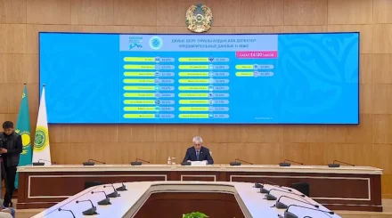 Сайлаушылардың жартысынан астамы бюллетень алды