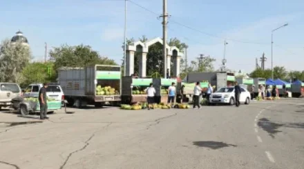  Қазалыда Құрылтай сайлауы күні ауыл шаруашылығы өнімдерінің жәрмеңкесі ұйымдастырылды 