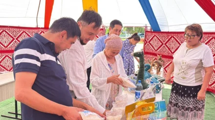  Қызылорда облысындағы сайлау учаскесінде «Ауылдың дәмі» көрмесі ұйымдастырылды 