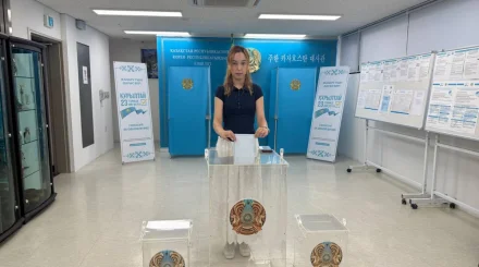 Граждане Казахстана в Корее одними из первых проголосовали на выборах в Курултай