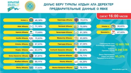 65% казахстанцев сделали свой политический выбор