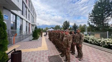 В Алматы сотрудники ДЧС приняли участие в выборах в Курултай