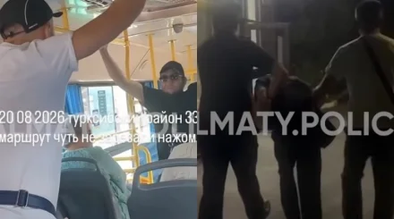Участник драки в автобусе оказался подозреваемым в серии краж в Алматы