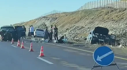 Два человека пострадали в ДТП на трассе Астана - Алматы (ВИДЕО)