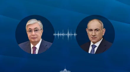 Токаев провел телефонный разговор с Пашиняном